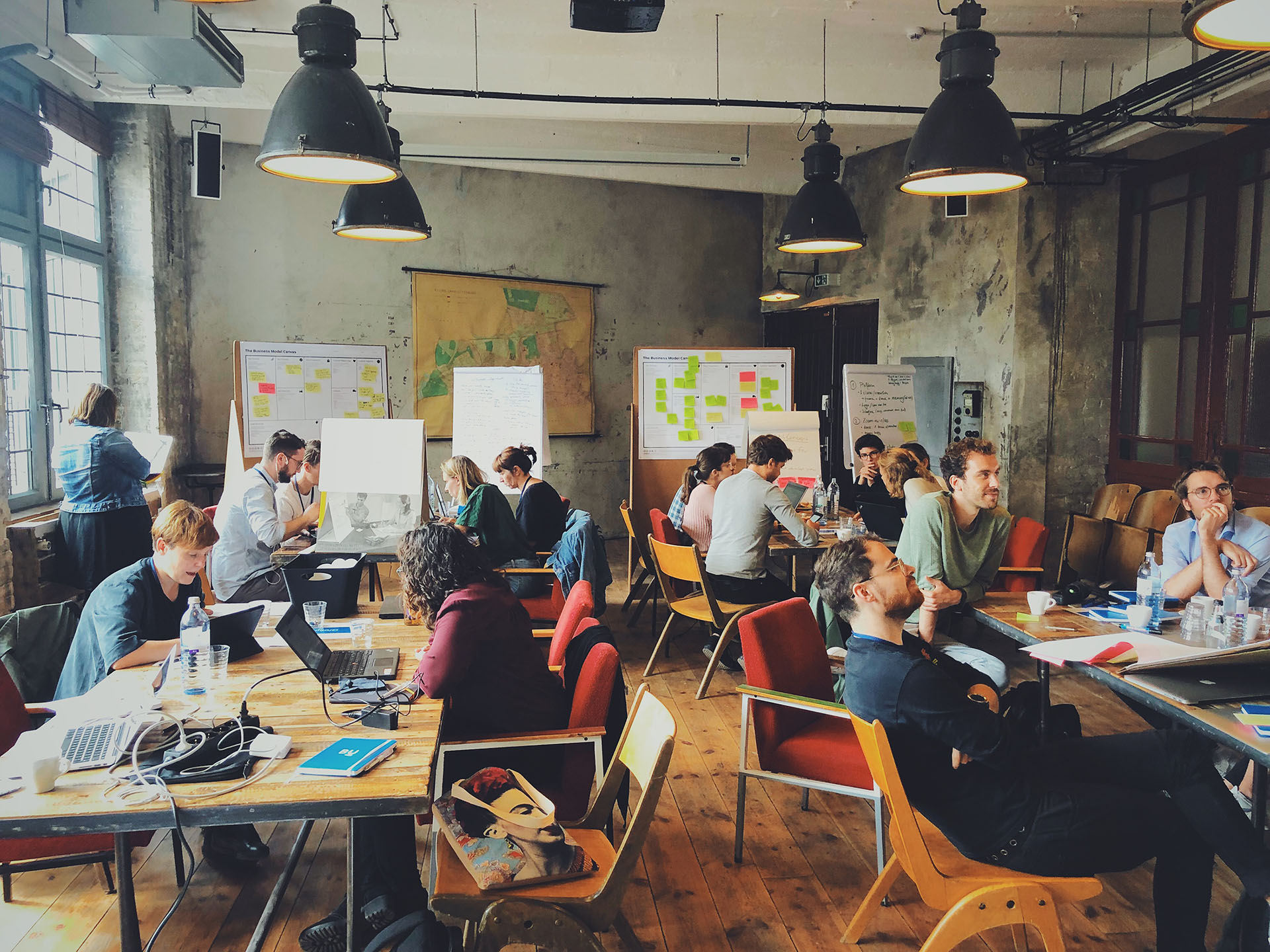 Pitching Masterclass, live workshop, off-site with Bertelsmann